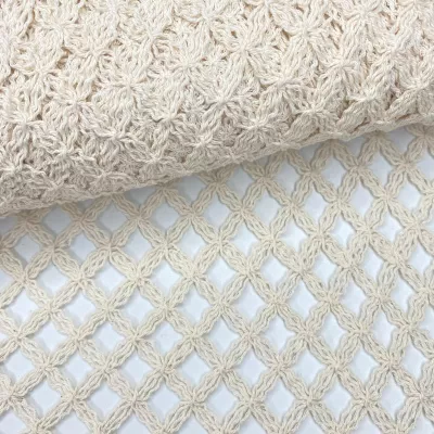 RENDA CROCHET LOSANGOS