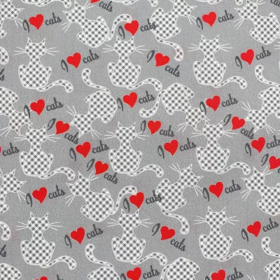 POPELINE GATOS E CORAÇÕES