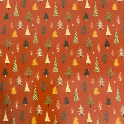 TECIDO PLASTIFICADO ÁRVORES