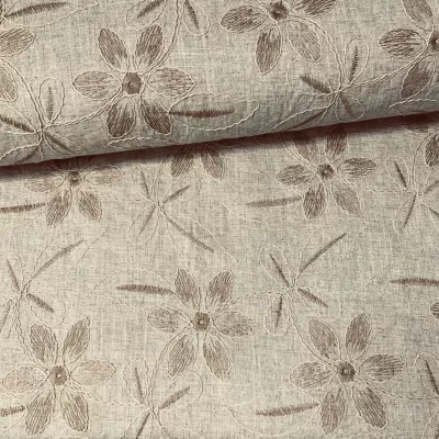 LINHO BORDADO FLORES