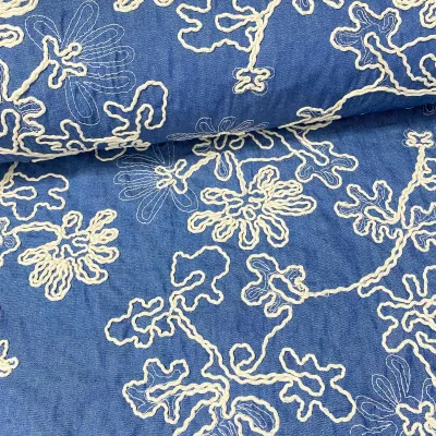 GANGA BORDADA FLORES