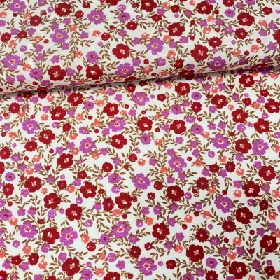 VISCOSE ESTAMPADA FLORES