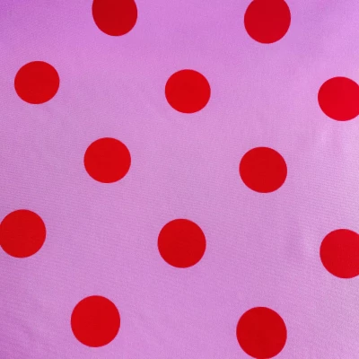 RESINADO BOLAS GRANDES ROSA E VERMELHO