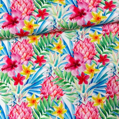 LICRA ANANASES E FLORES