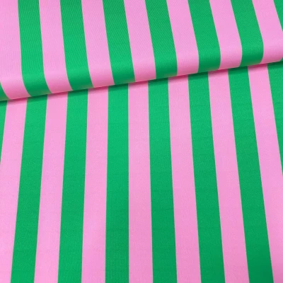 LICRA RISCAS ROSA E VERDE