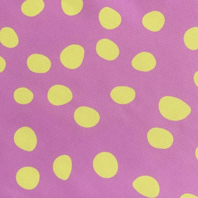 RESINADO BOLAS IRREGULARES LAVANDA E AMARELO